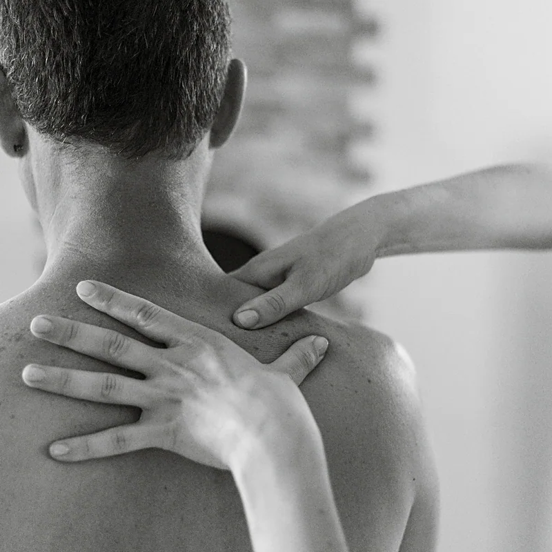 Massage du dos et des épaules